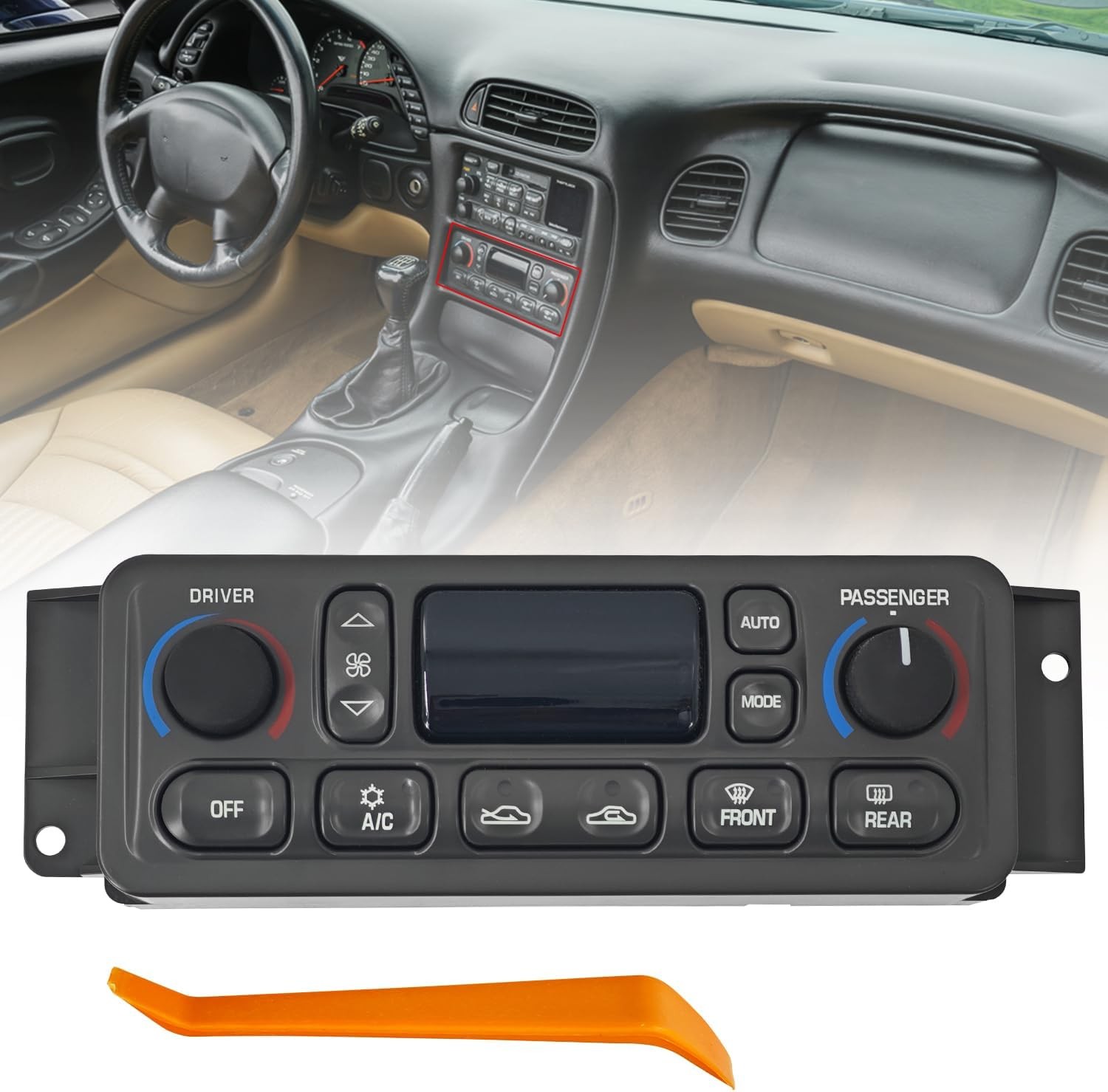 Replacement For 1997-2004 C5 Corvette A/C Climate Control HVAC 09352181 NEW