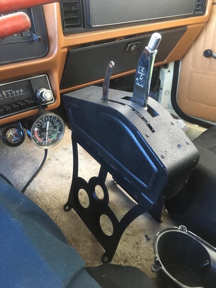 Sheldon Machine 7 in. Tall Tunnel Mount Shifter Stand | B&M, Hurst, TCI, etc.