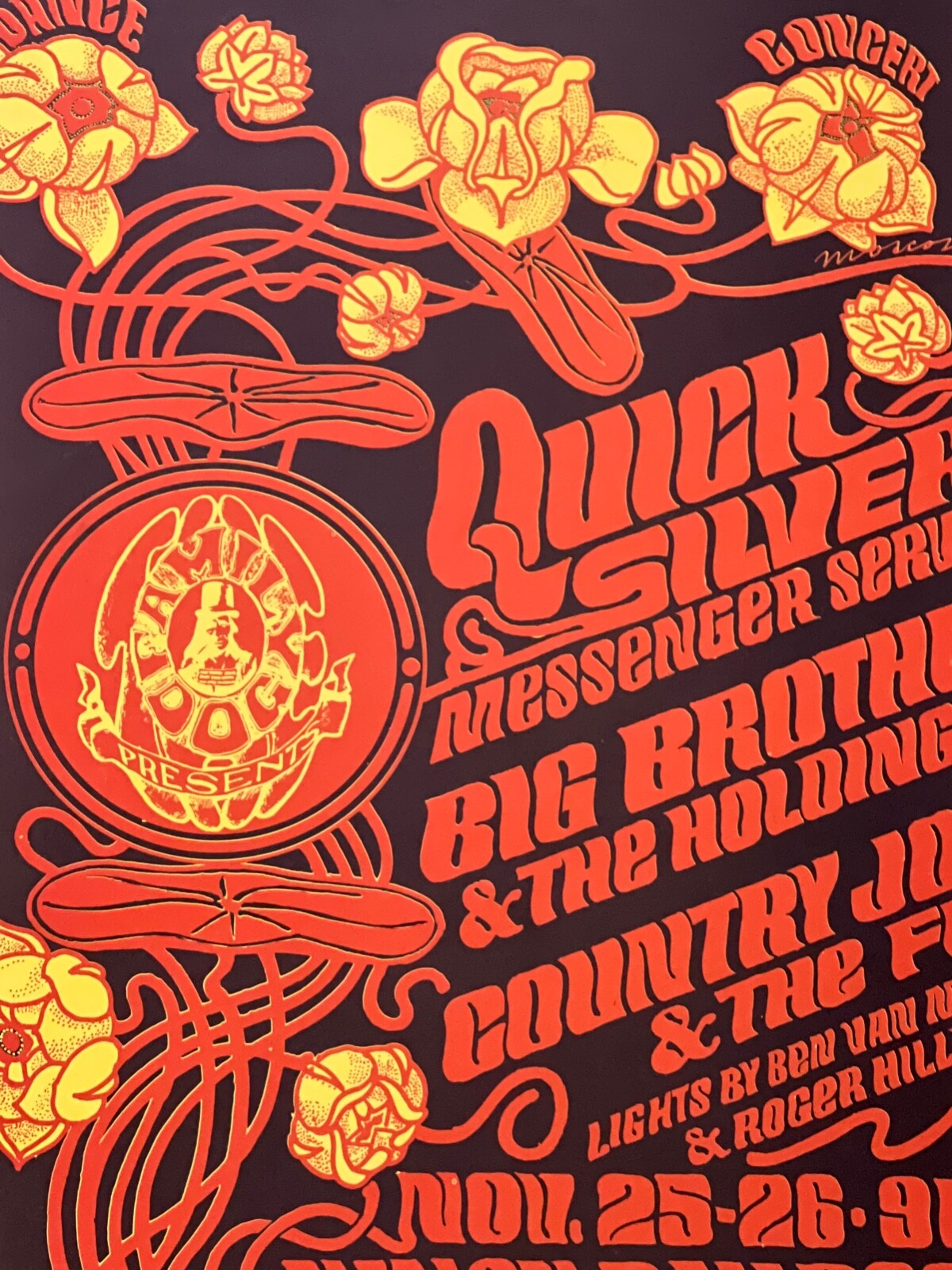 FD 36-3 Janis Joplin Thanksgiving Weekend 1966 Original Concert Poster Avalon