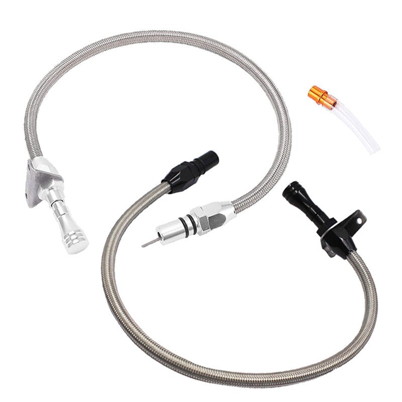 Flexible Stainless Transmission Dipstick For GM Chevy TH350 TH400 Turbo SBC BBC