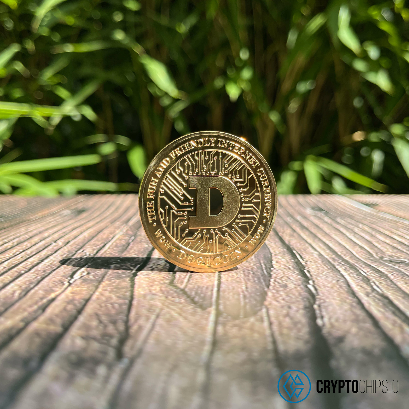 Dogecoin (DOGE) Physical Crypto Coin by Cryptochips | High Quality Collectables