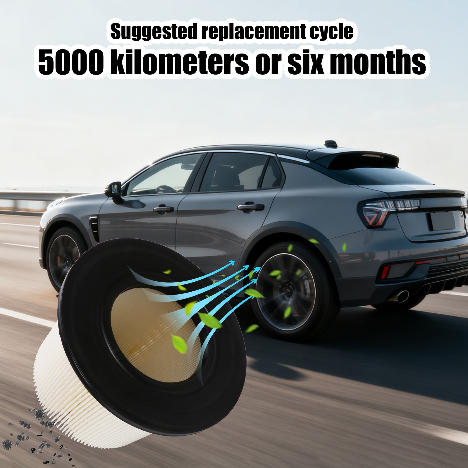 Engine Air Filter for FORD F-150 1997-2008 4.2L 4.6L 5.4L EXPEDITION 1997-2004