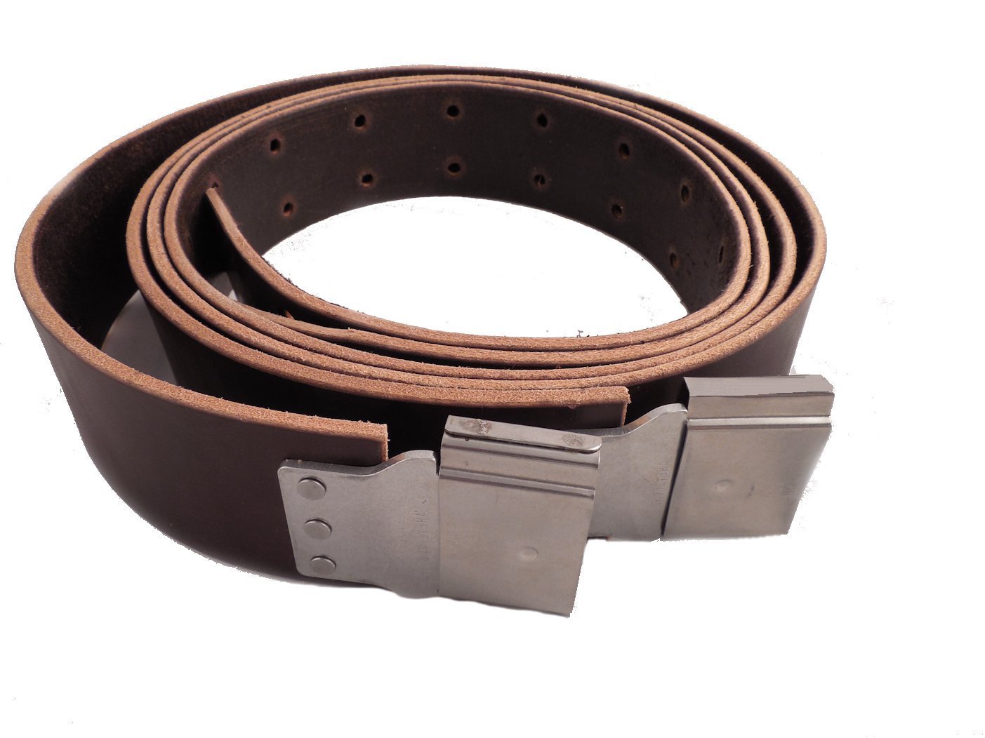 WESTERN STIRRUP LEATHERS 2.5 X 66" USA Handmade DARK OIL BROWN with BUCKLES