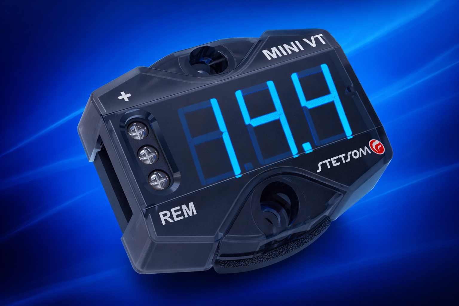 Stetsom MiniVT Digital Voltmeter Mini Automotive Battery VT Blue LED