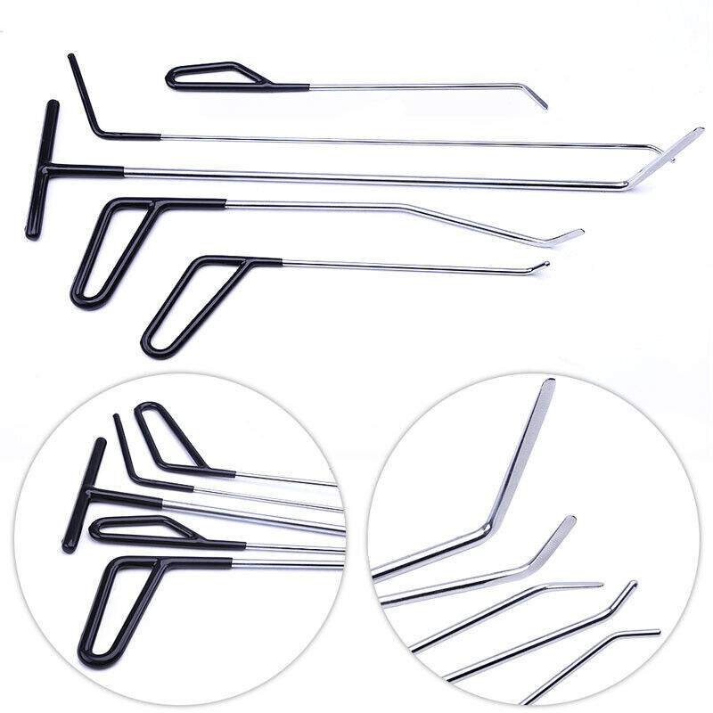 PDR 118Pcs Paintless Dent Removal Rods Stainless Steel Tool Kit Dent Repair kit