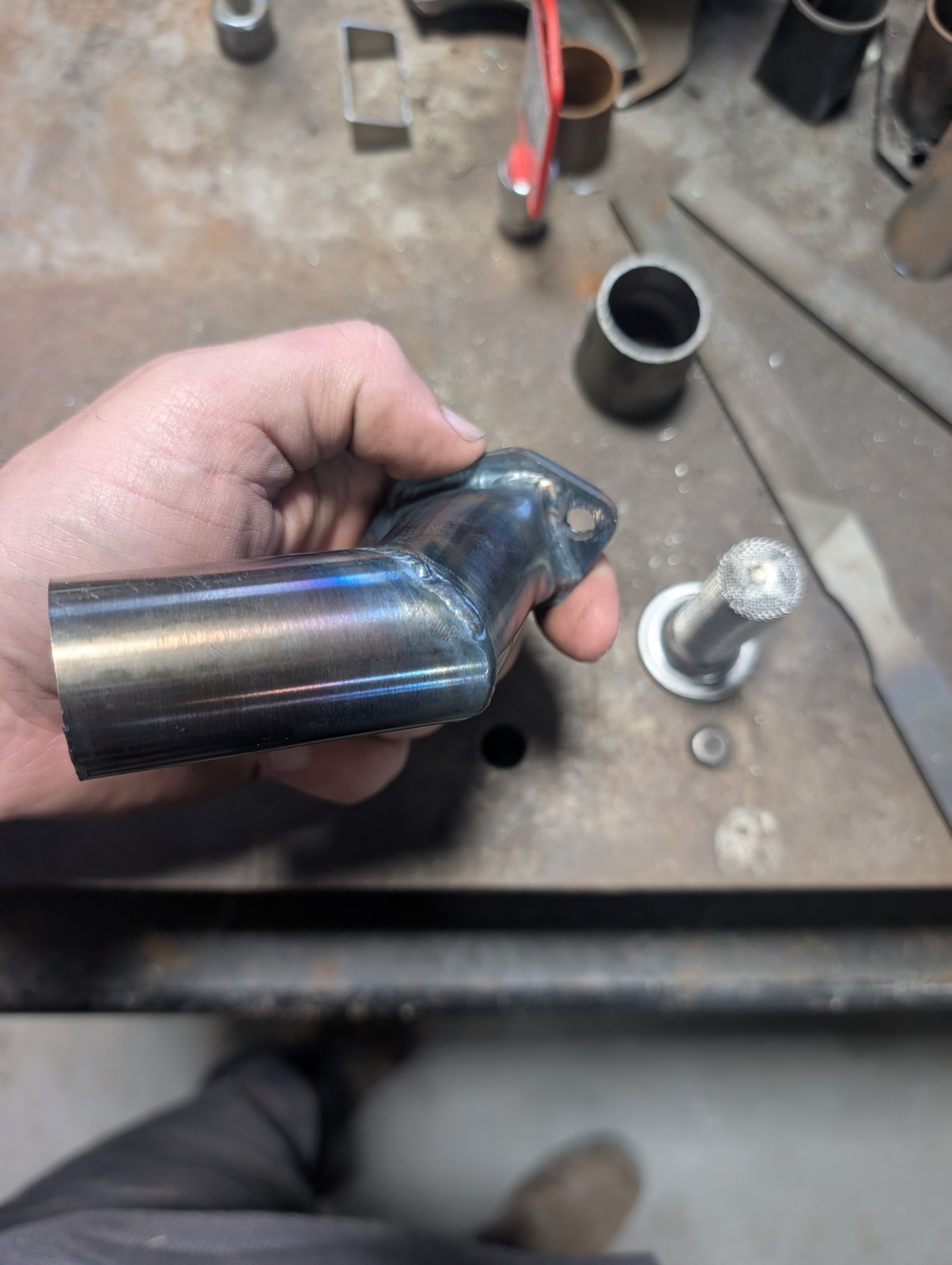 Straight Pipe Echo CS-590 Chainsaw Muffler Exhaust CS Ported 590 600 620 screen