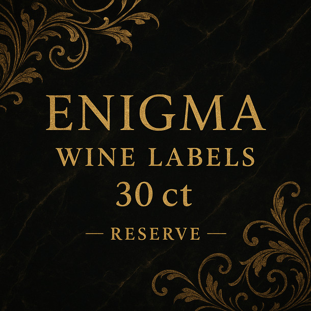 Home--Shop Vibrators Enigma Wine Labels 30 ct