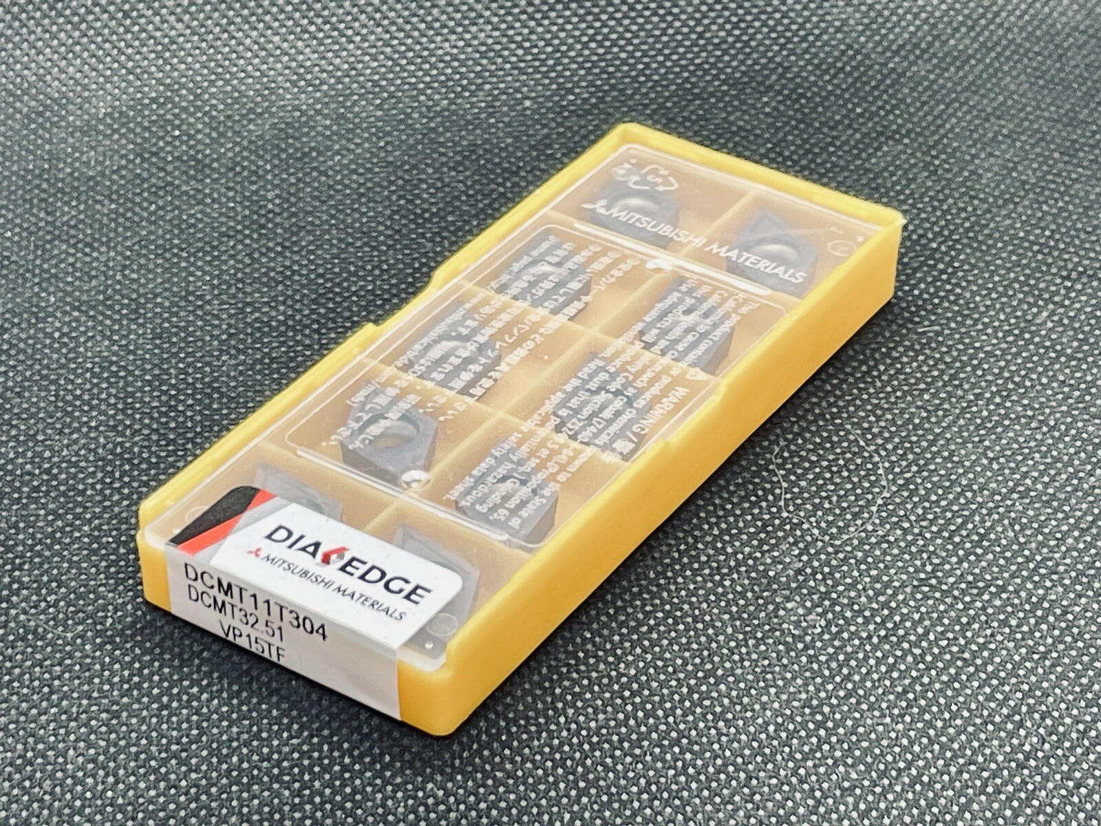 Mitsubishi Diaedge DCMT 32.51 DCMT11T304 VP15TF Carbide Inserts (10 PCS)