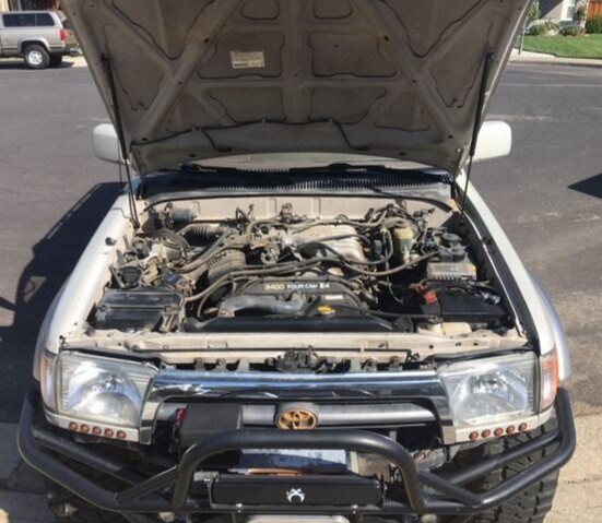 Hood Strut Kit for '96-'02 Toyota 4Runner (High Lift) by Spiker Engineering