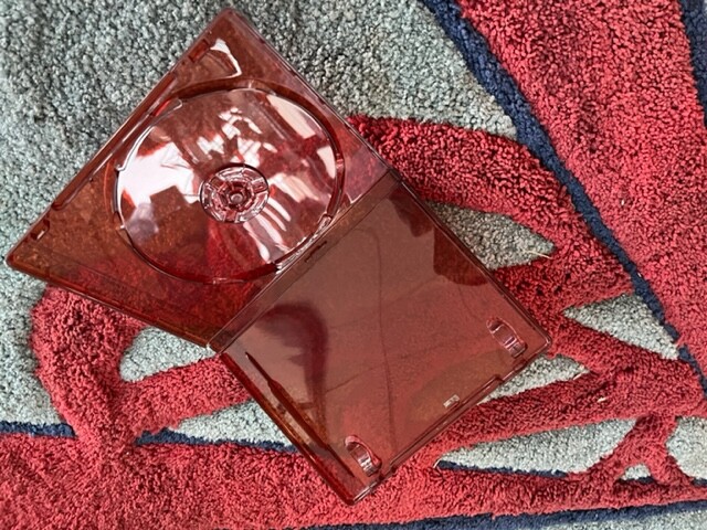 5 BURGUNDY RED HD DVD HIGH DEF DVD CASES,12MM ,NO LOGO-BL9-RC12-1CR FREE SHIP