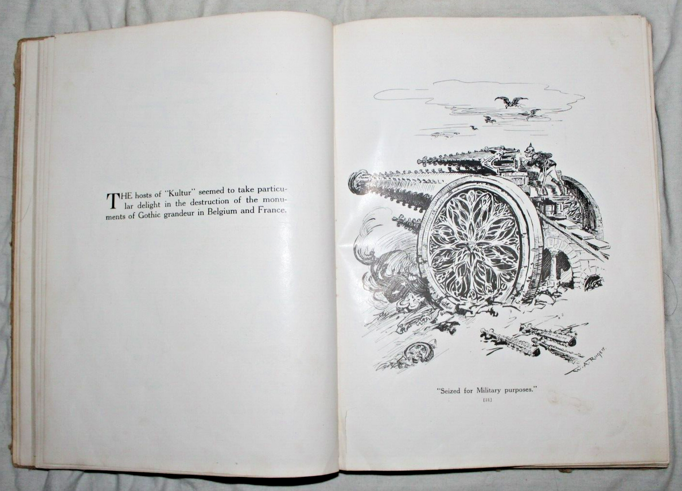 100 PICTURED REASONS OF WHY WE ARE AT WAR US WWI PICTURE BOOK #13