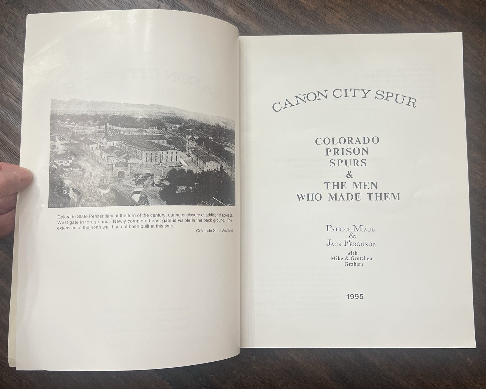 COLORADO PRISON SPURS & THE MEN WHO MADE THEM SIGNED LIMITED FIRST EDITION