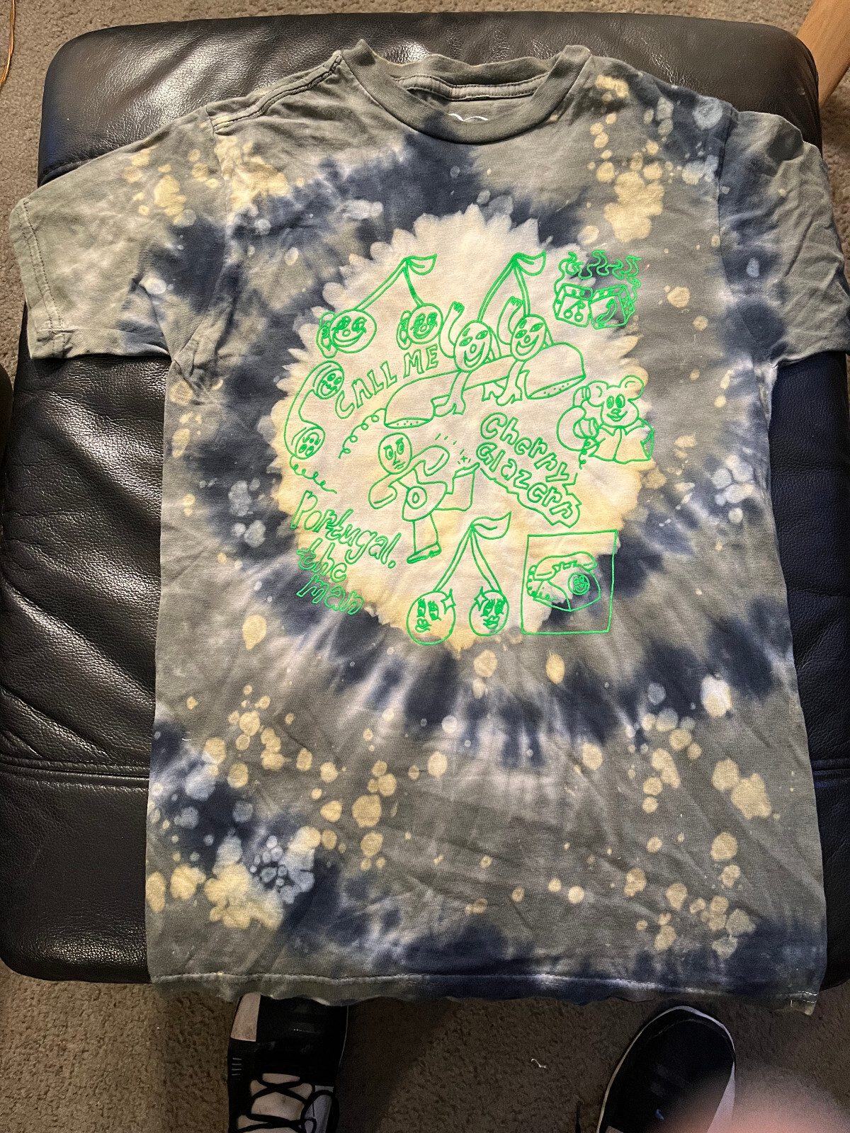 Portugal the Man Ltd ed tour t shirt Cherry Glazer t shirt New no tags tie dye S