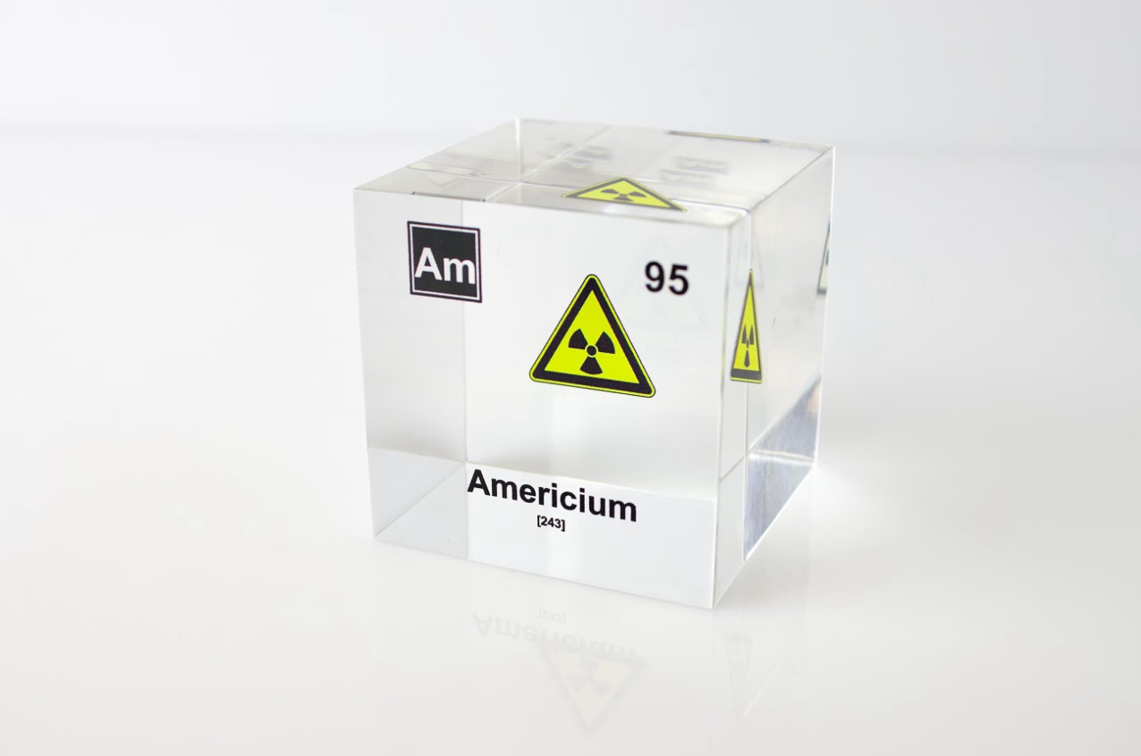 Americium Element Cube