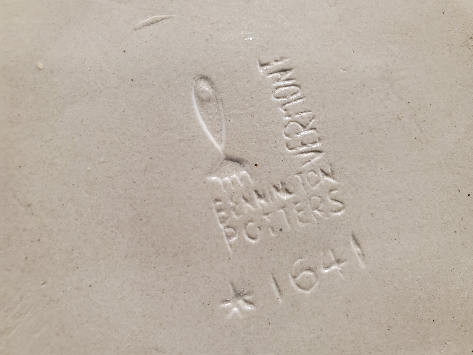 Bennington Potters Lugged Soup Bowls, Set of 4, #1641 Satin White Matte Glaze