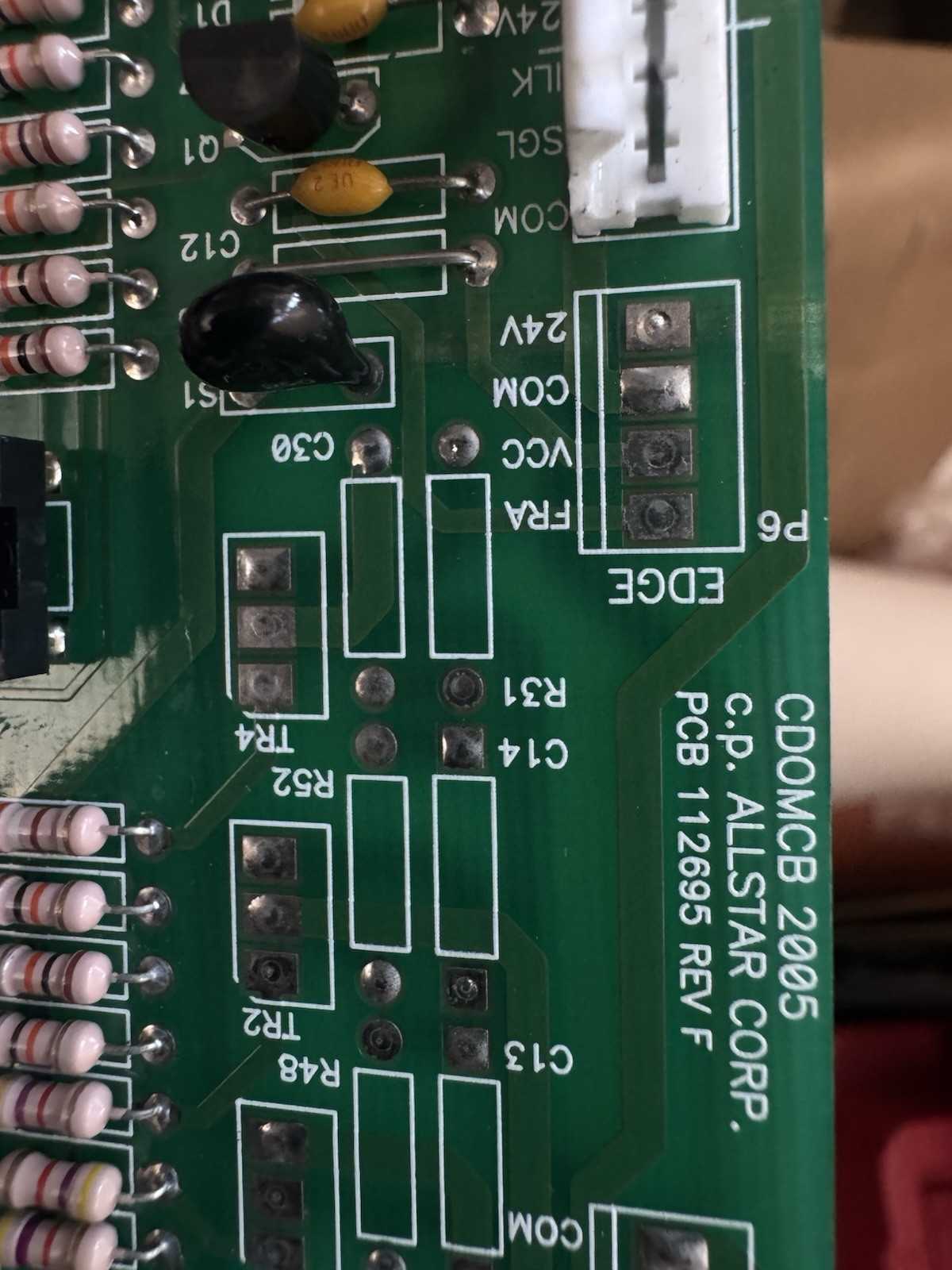 MD0902 Linear Garage Door Motor PCB 2 Relay Control Board E178250 112698 112695