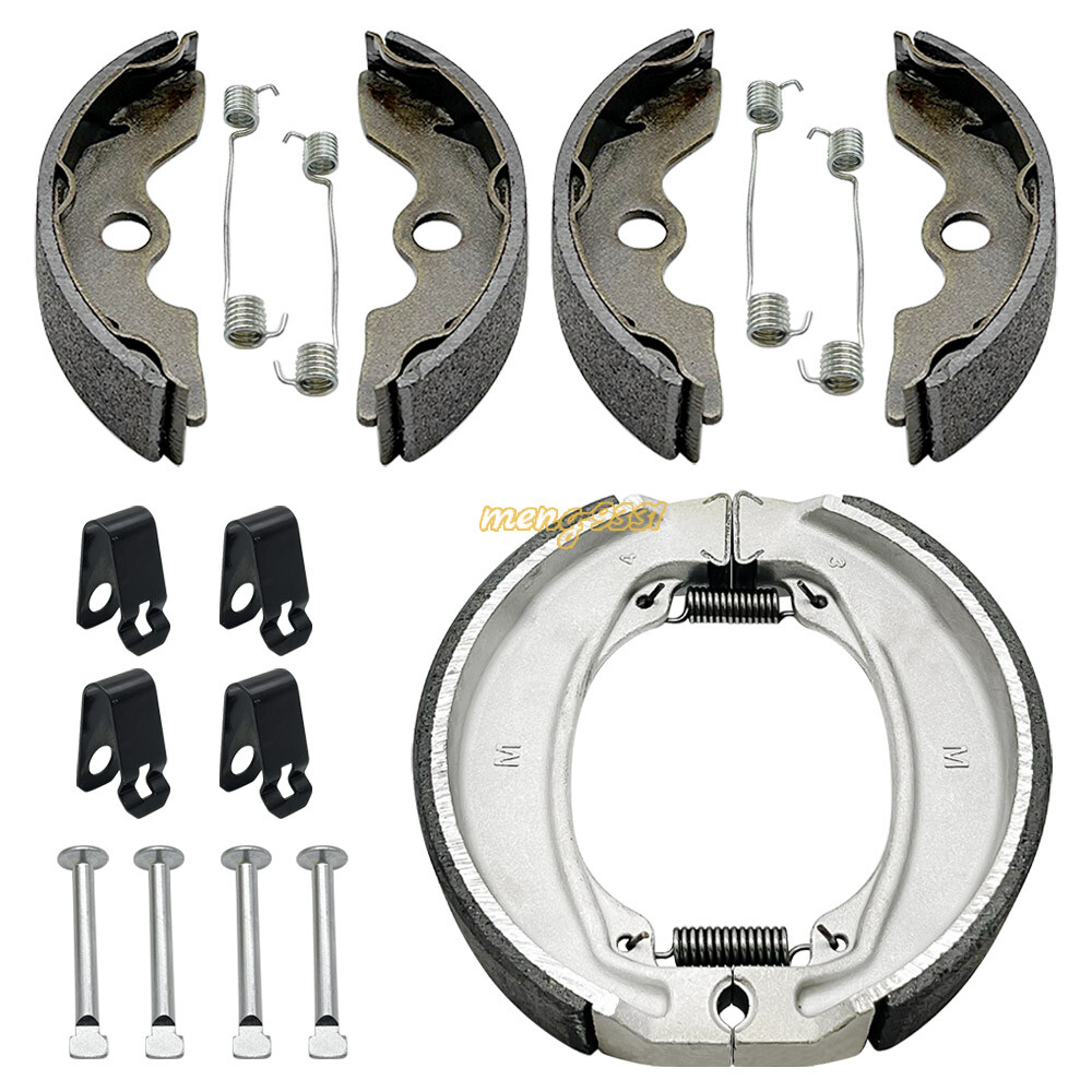 Front & Rear Brake Shoes Kit for 1997-2022 Honda Recon 250 TRX250 TRX250TE/TM