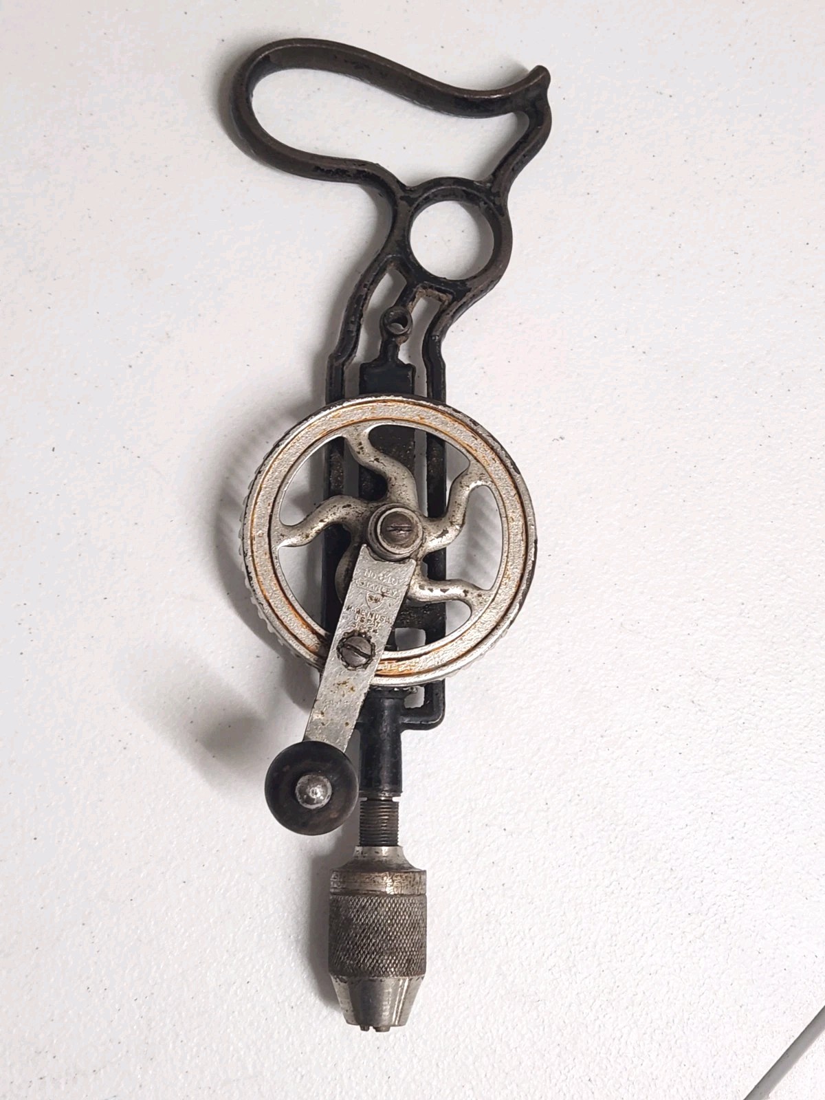 Vintage Stanley Tools No. 610 Pistol Grip Hand Drill (Sweetheart)