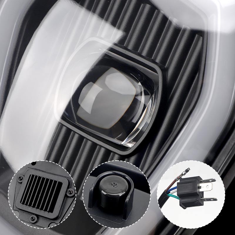 LED Headlight Assembly High Low Beam + DRL Lamp For Honda Navi NVA110B 2016-2021