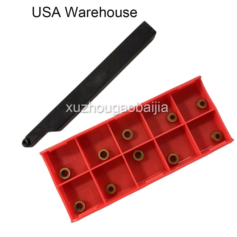 SRACL1010H06 Lathe Turning Tool 10x Round Carbide Inserts Boring Carving Set