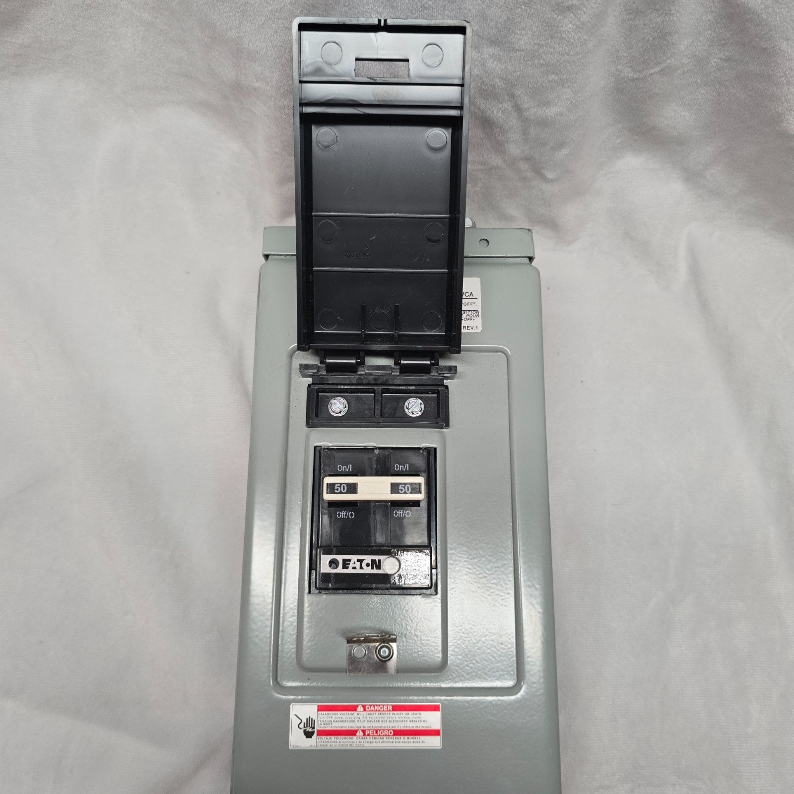 Eaton BR50SPAST 50A Hot Tub Panel Outdoor