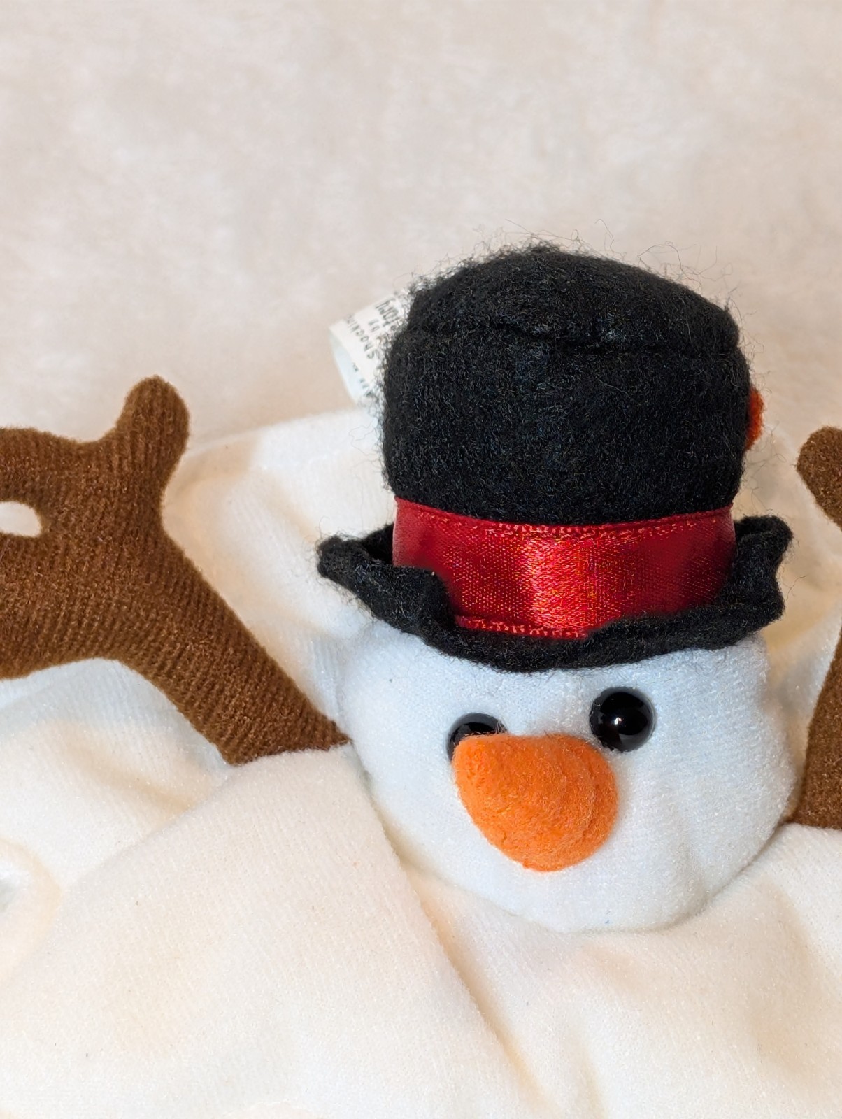 Vintage 90s Meanies Plush Lot 3 Holiday Valentine's Day , Xmas Stocking Stuffers