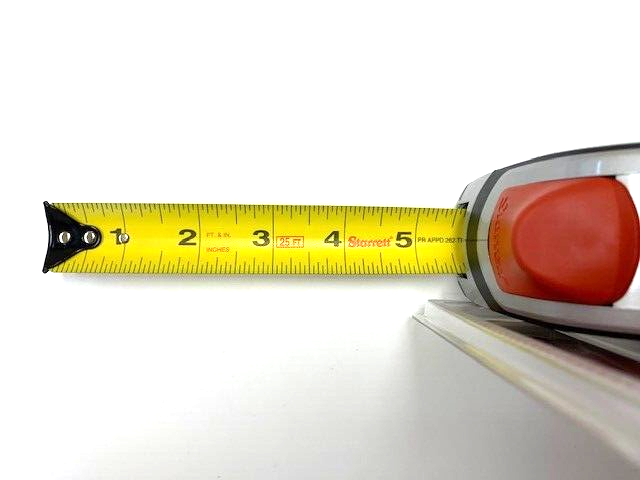 Starrett TXP106-25 Exact Plus Tape Measure Rule 1.06" x 25' #30638