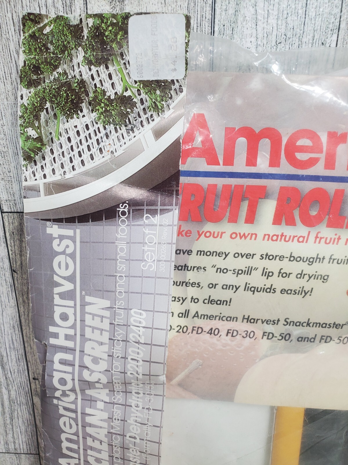 Clean-A-Screen Fruit roll mesh for a Snackmaster Dehydrator 2200/2400