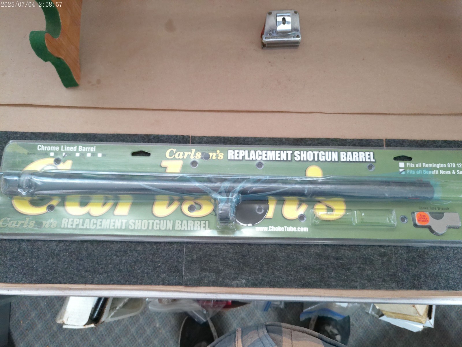 Benelli Nova Super Carlson 12GA 24 inch VR new shotgun barrel