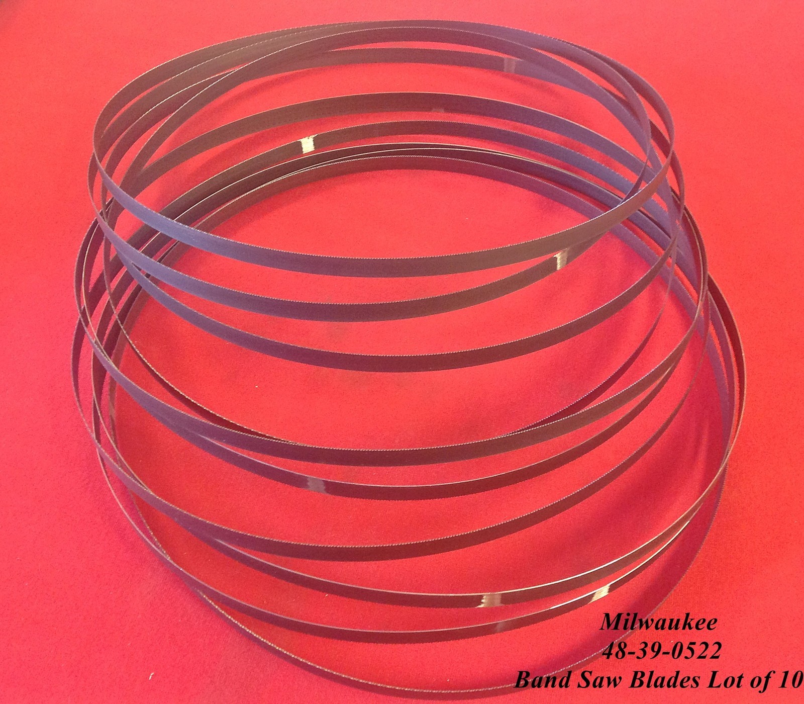 Milwaukee 48-39-0544 44-7/8" 18 TPI LOT OF 10 Band Saw Blade BULK fit 6232-6