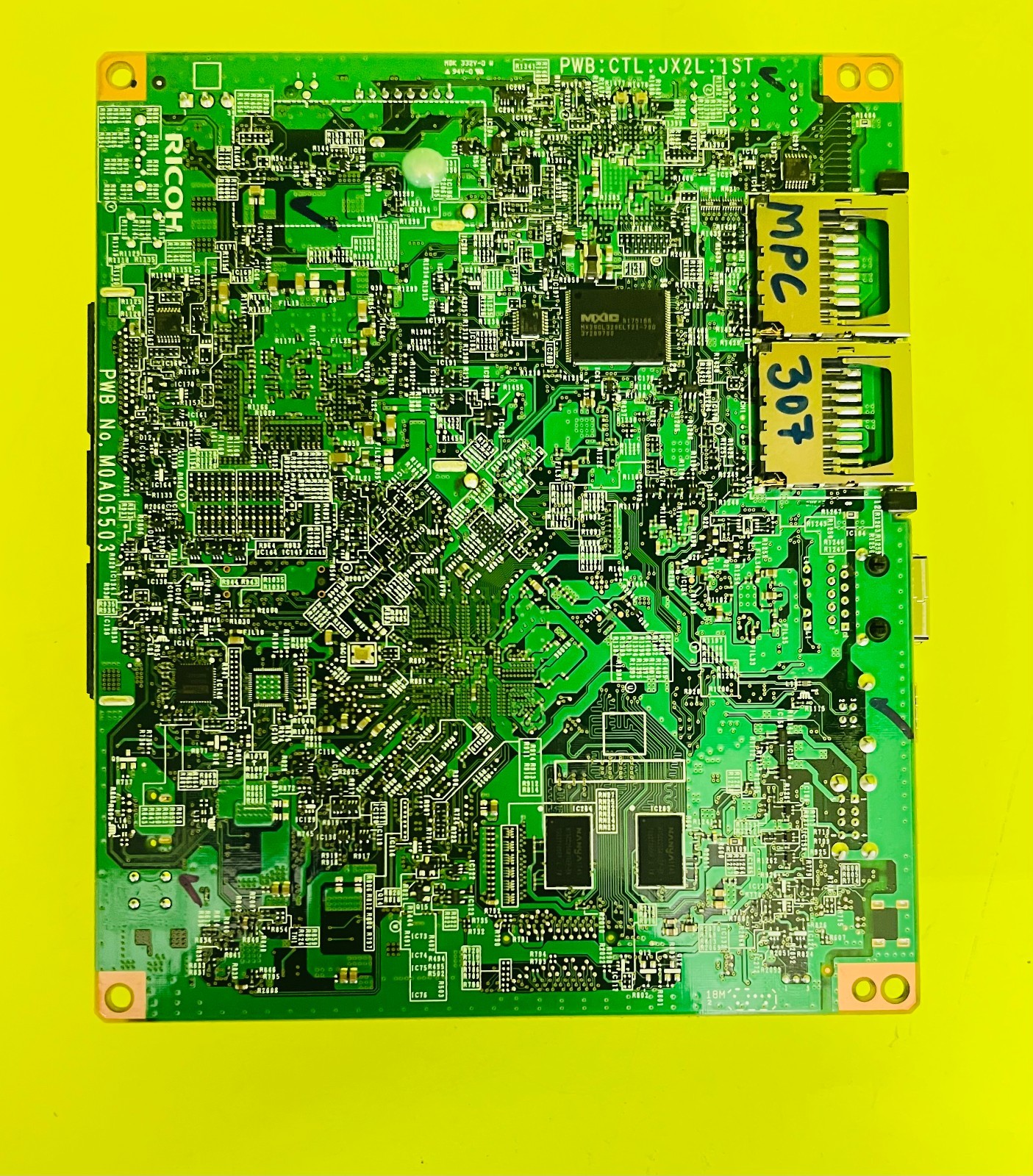 Genuine Ricoh Savin Lanier MP C307 PCB Main Controller PWB Board