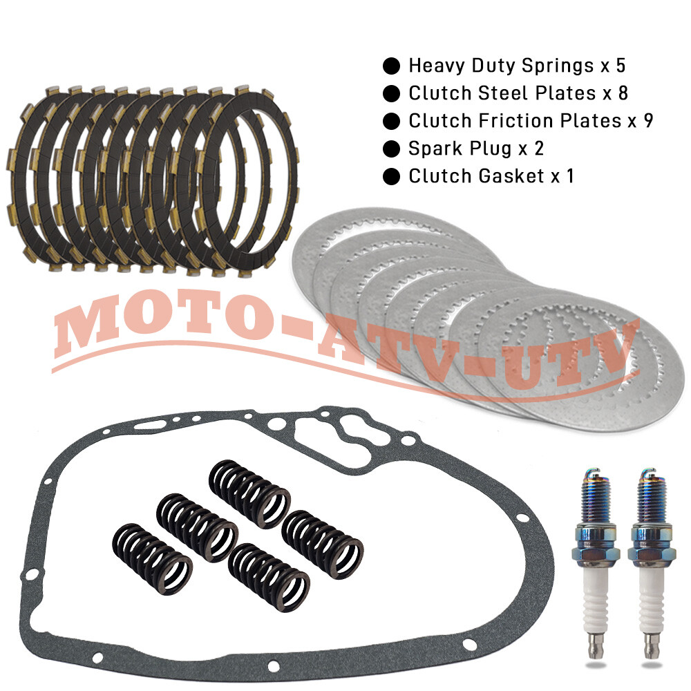Clutch Friction Steel Plates & Gasket Kit for Suzuki Intruder VL1500 1998-2009