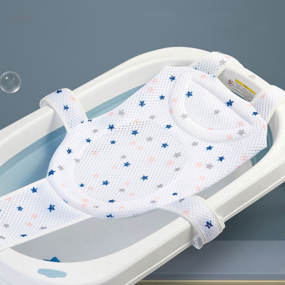 Baby Foldable Baby Shower Bath Tub Pad Non-Slip Bathtub soft Seat Support Mat