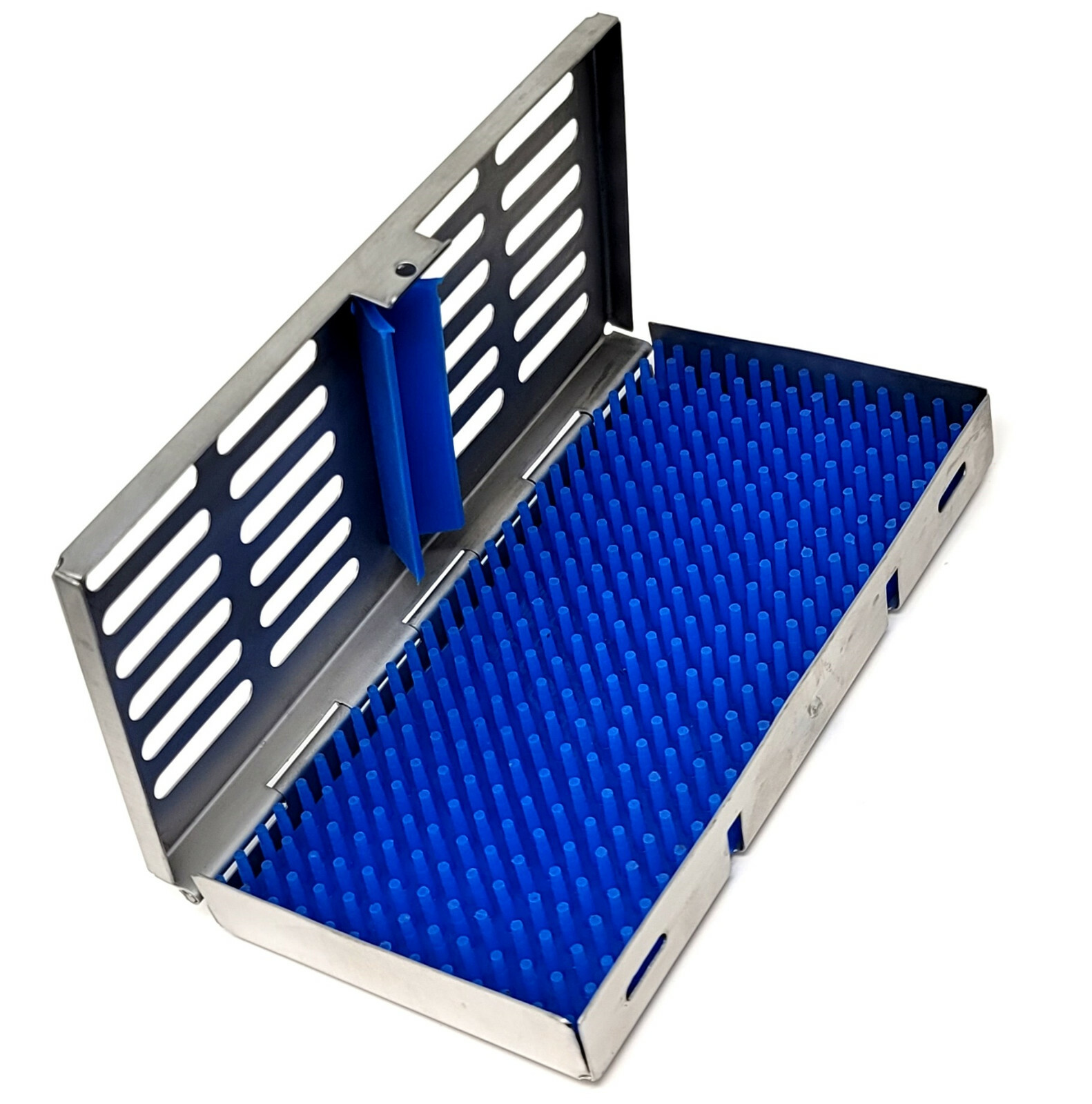 Sterilization Cassette Box 7.25"X3.5" With Silicone Pad For Surgical Instruments