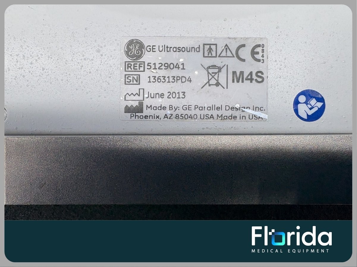 2013 GE M4S SECTOR ARRAY ULTRASOUND TRANSDUCER PROBE REF: 5129041 TESTED