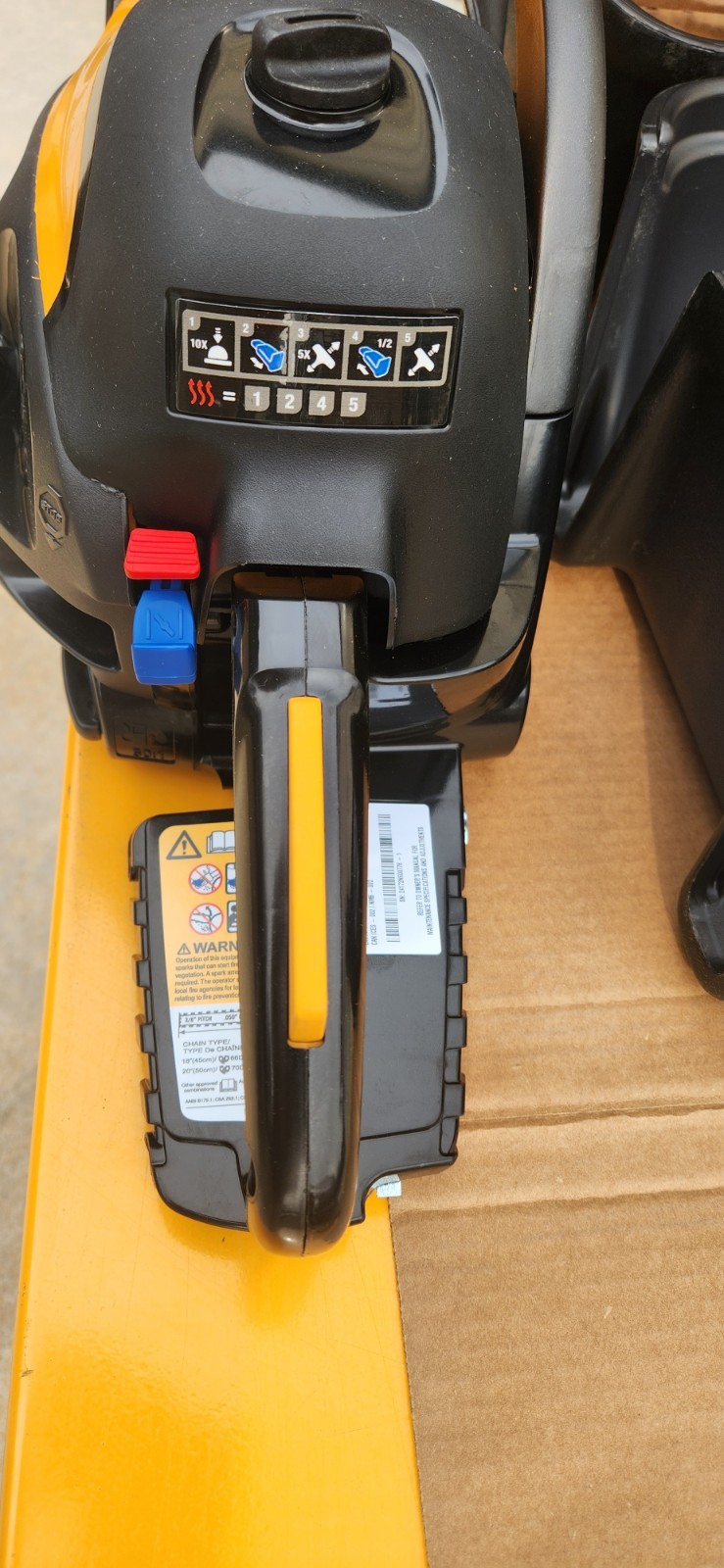 20" 50cc 2 Cycle Gas Chainsaw & Case POULAN PRO PR5020 Brand NEW