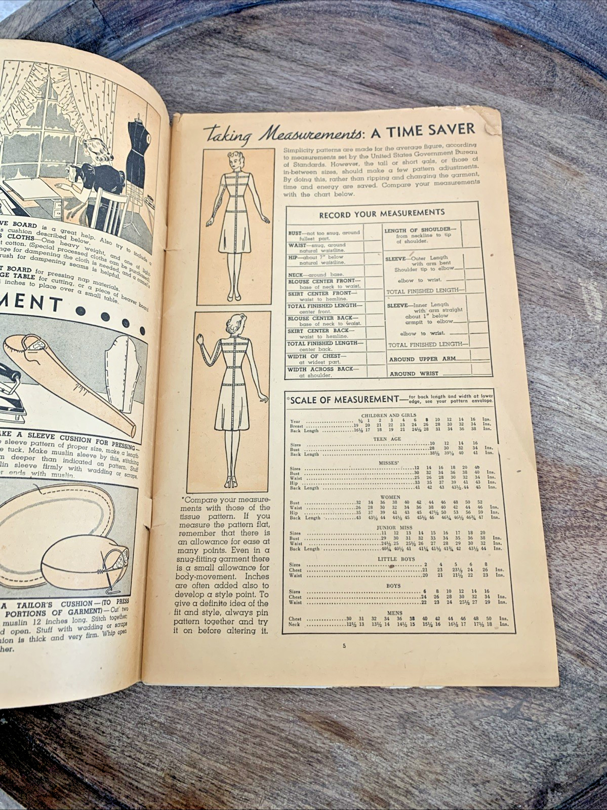 Lot Vintage 1940-60s Sewing Booklets from Simplicity Singer Making Dresses Seams