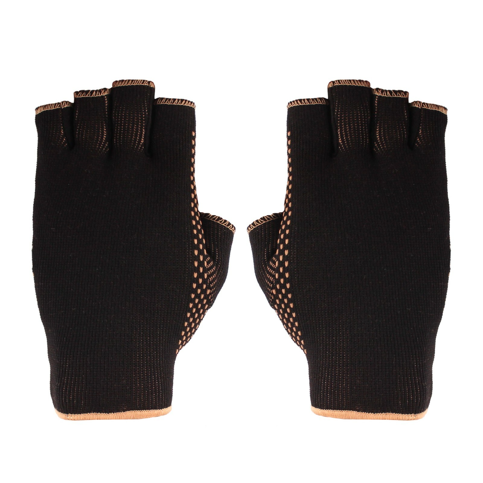 Copper D - Copper Compression Gloves - Rayon Charcoal and Copper Infused