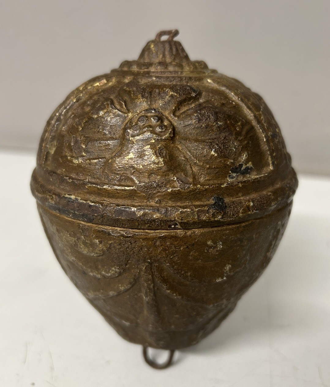 ornate brass Counter weight Antique Heavy For Chandelier Rise - Fall Pulley