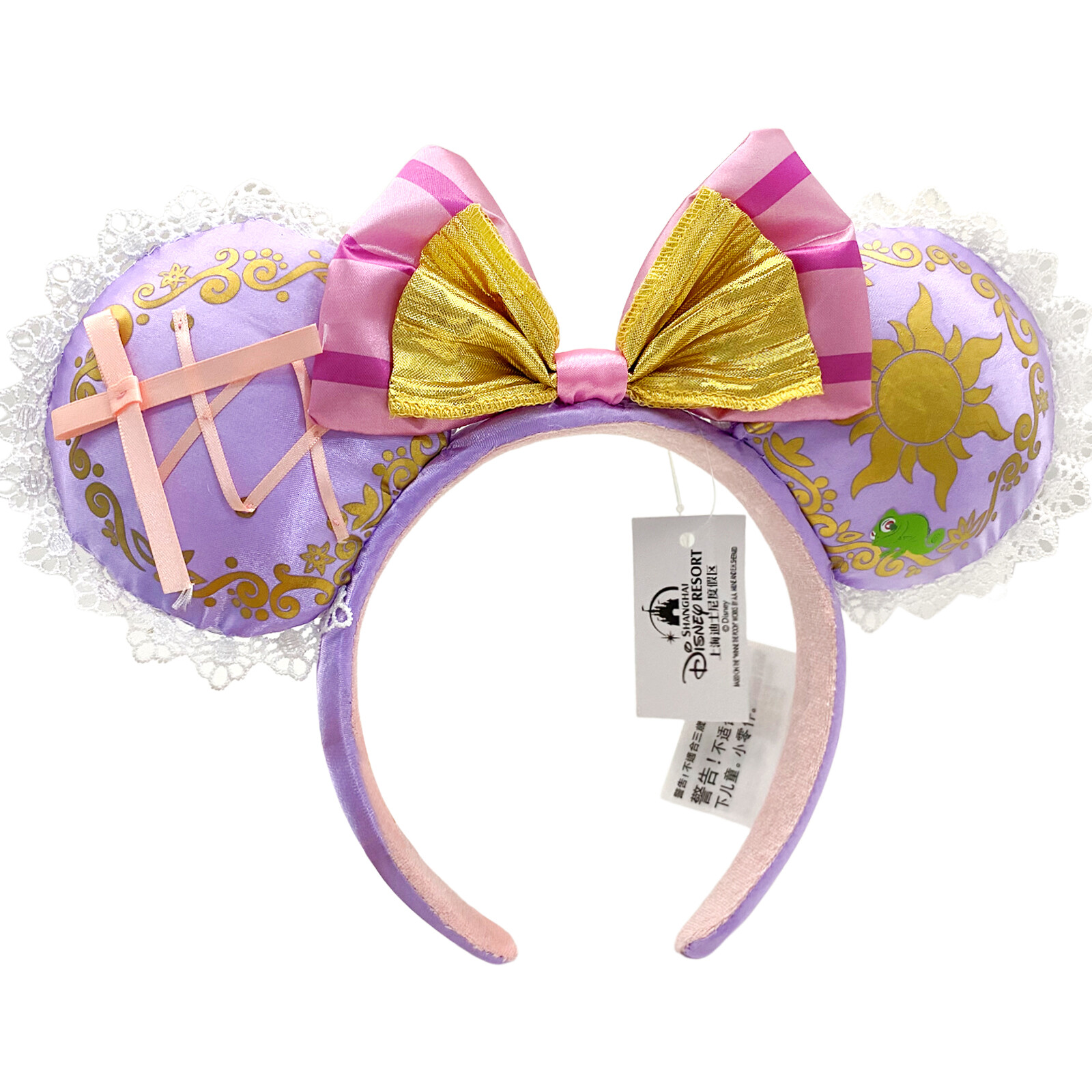2024 Disney-Parks Rapunzel Tangled Pascal Mickey Mouse Ears Minnie Headband