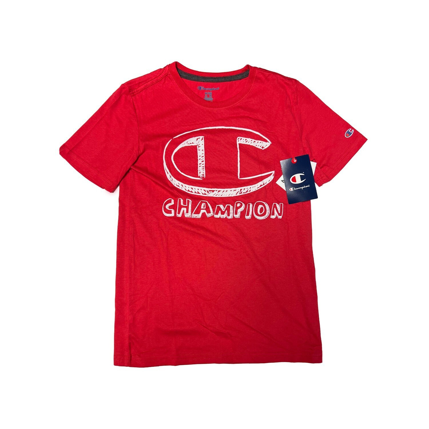 Champion Boy’s Red Grey T-Shirt & Short Set (S03)
