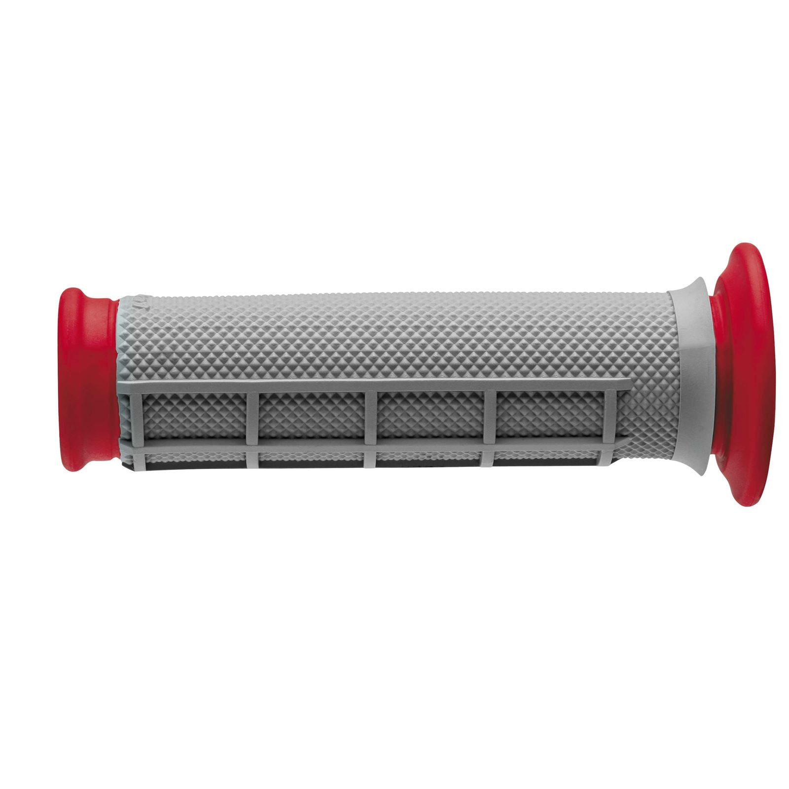 Renthal Red - Dual Compound Half Waffle ATV Grips G169