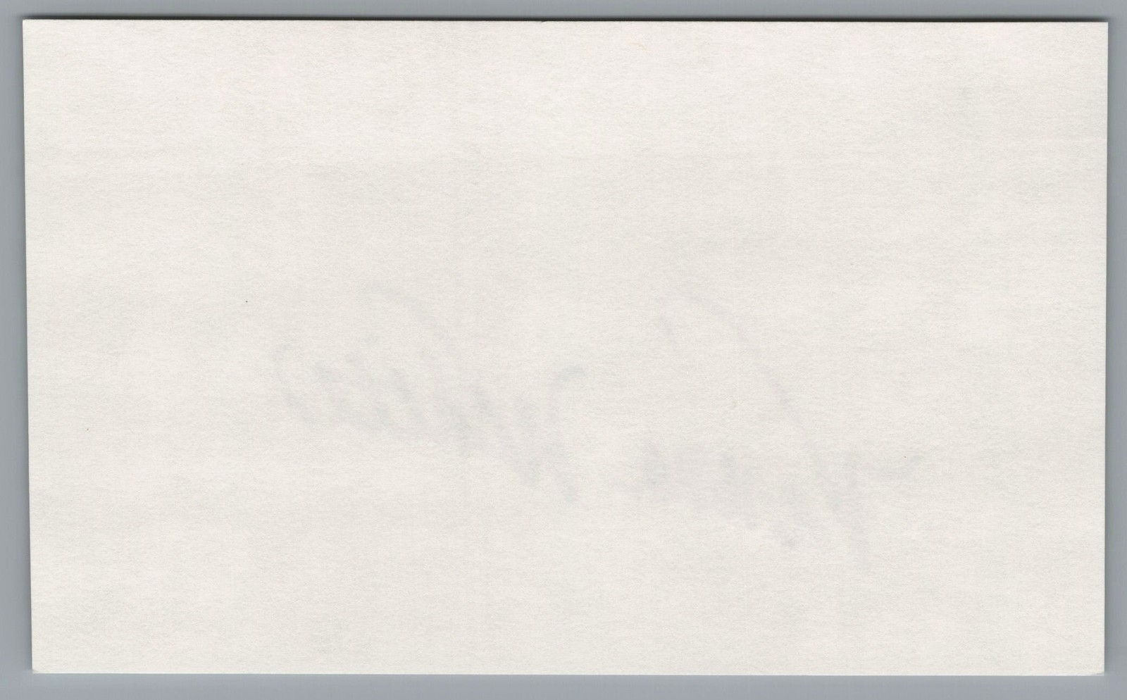 Vanna White Signed 3x5 Index Card Wheel Of Fortune Autographed