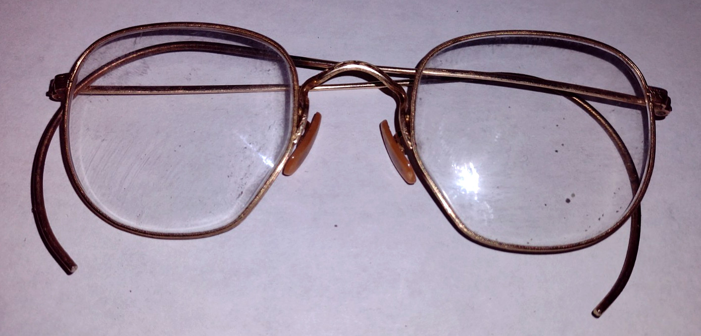 Vintage B&L Bausch Lomb 1/10 12K GF Gold Filled FUL-VUE Eyeglasses Frames Only
