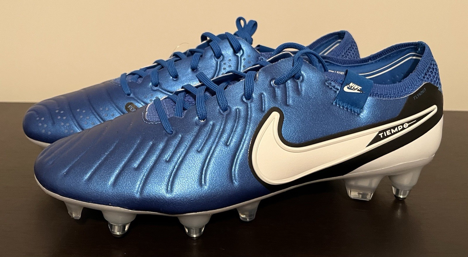 Nike Tiempo Legend 10 Elite SG-PRO Soccer Cleats DV4329-400 Size 8.5 Men’s