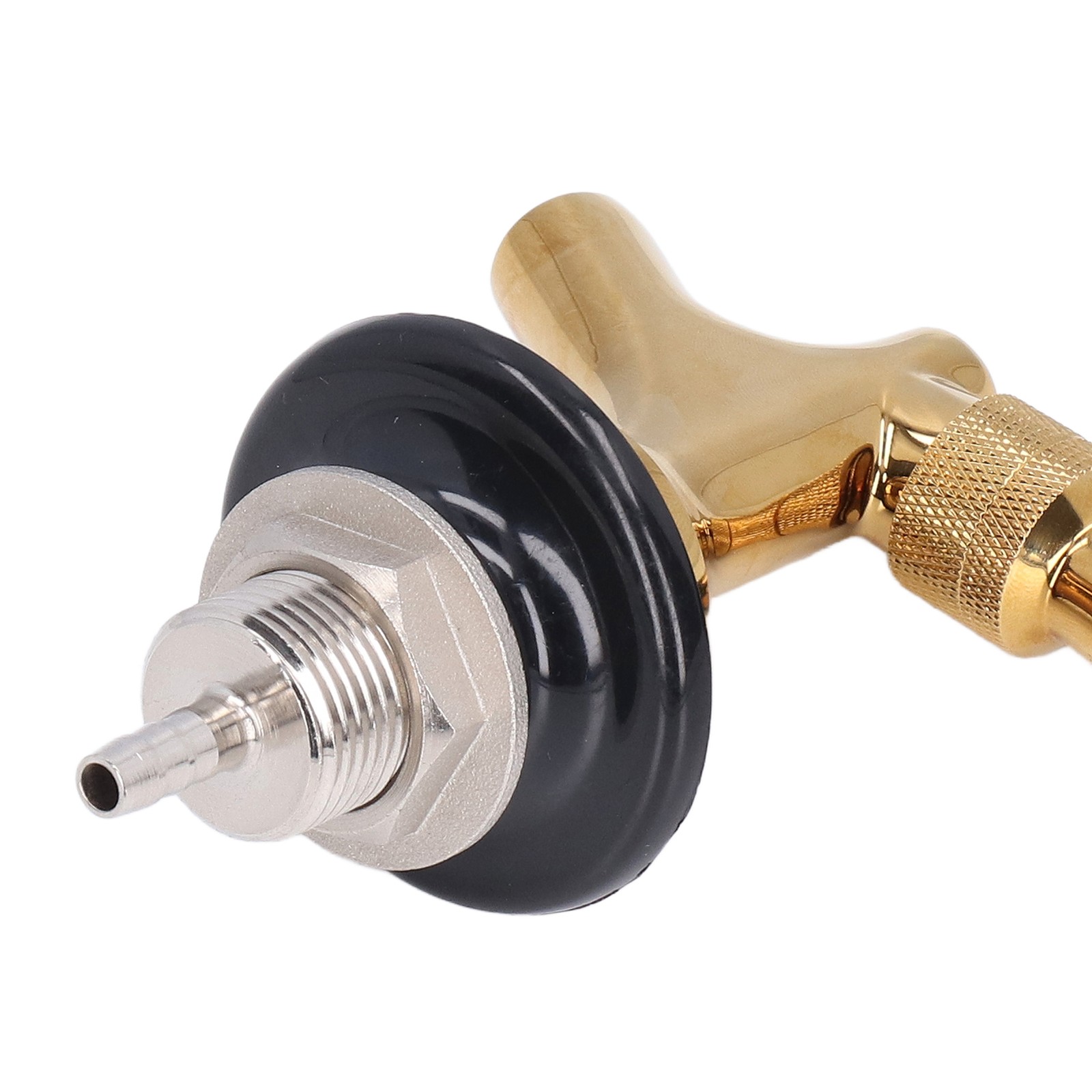 Commercial Kegerator Draft Beer Faucet for Keg with Beer Tap Plug & Tap Handle