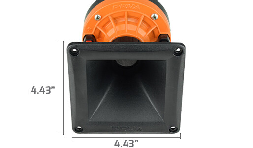 2x PRV Audio WG270Ph Compact Phenolic 2" VC Compression Driver + Horn 300 Watts