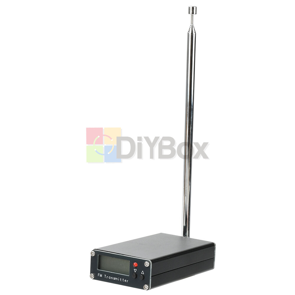 2KM 0.5W FM Transmitter 76M-108Mhz Digital Display Stereo FM Transmitter Type-C