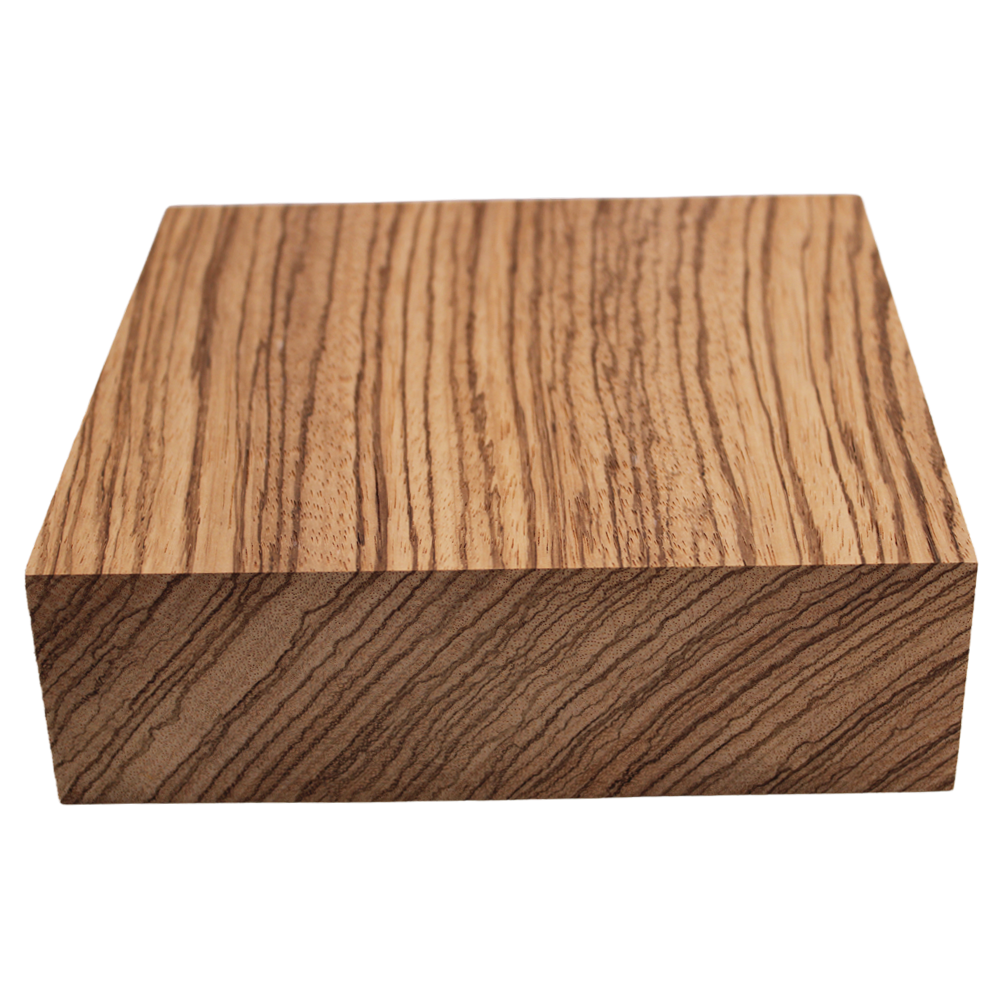 Zebrawood Lumber Bowl Blanks - 2"