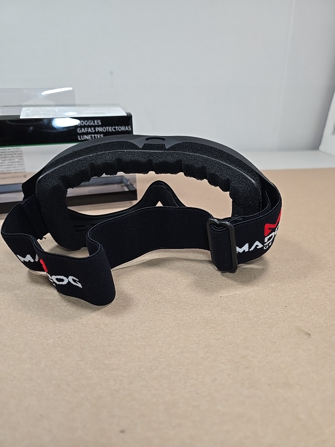 2 Pack Coleman MadDog Black Outdoor ATV UTV Riding Goggles With Adjustable Strap